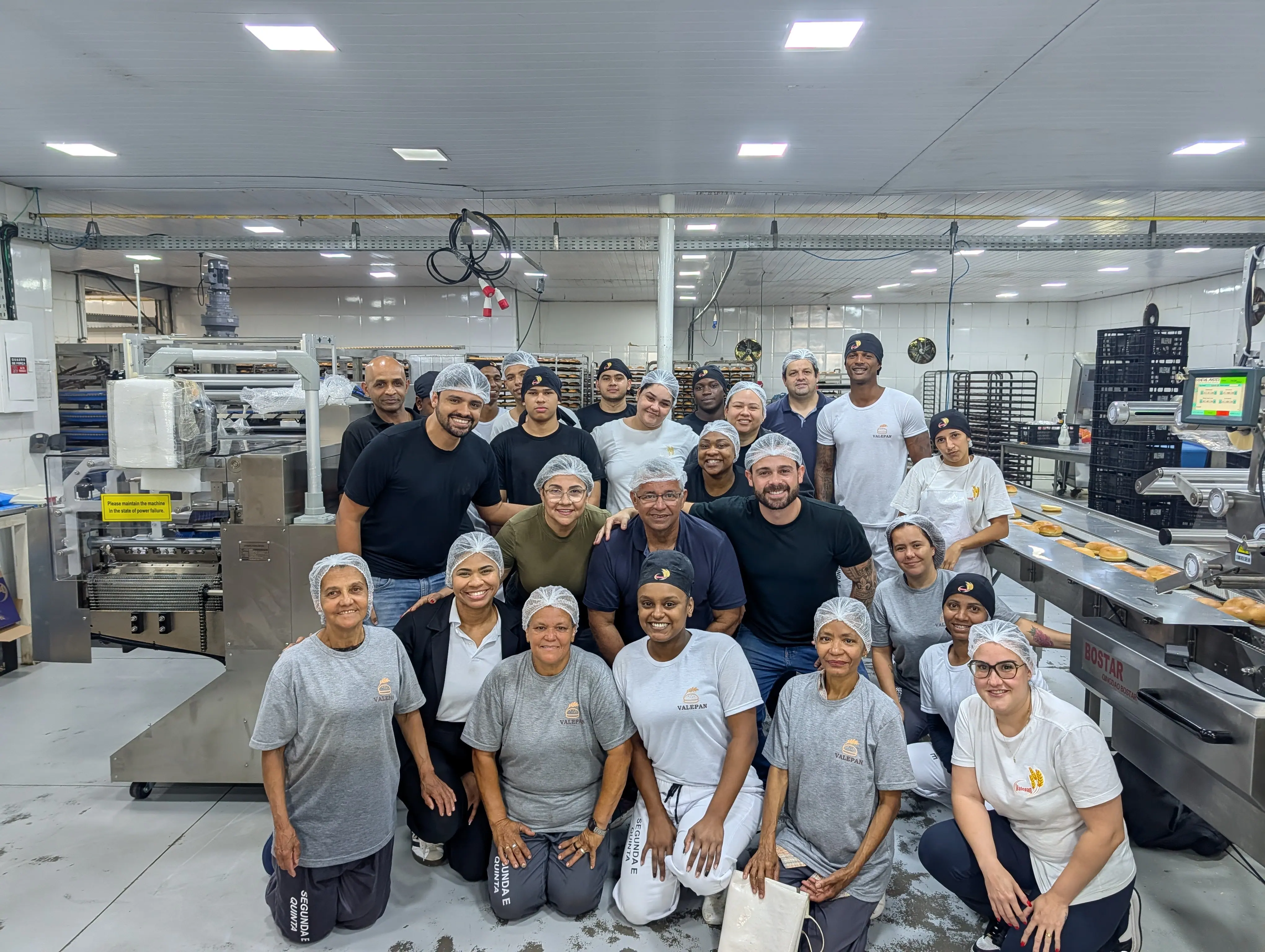 Equipe ValePan - Fabricante de pães premium para hamburguerias em Resende-RJ