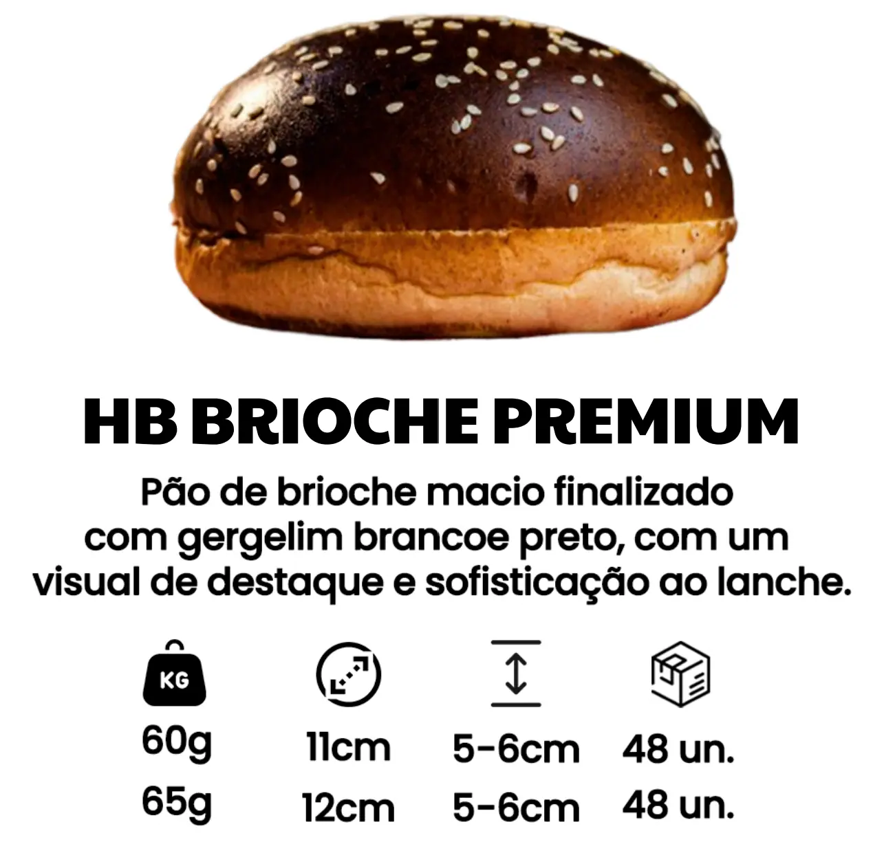 Pão Brioche Premium para Hambúrguer - ValePan
